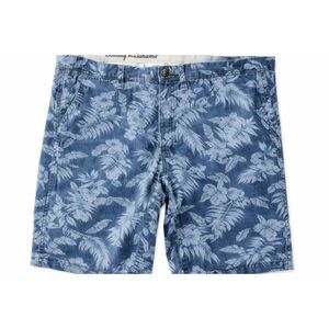 Tommy Bahama Shorts Mens 38 Blue Floral Chino Stretch Tropical Casual Print